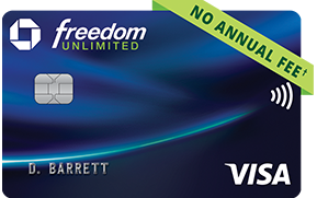 Chase Freedom Unlimited credit card